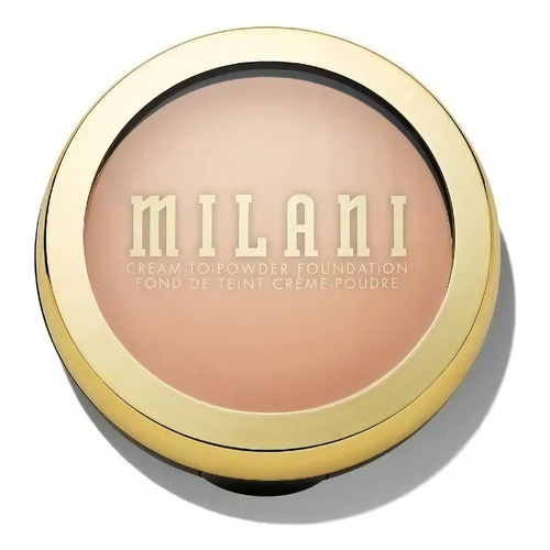 Base de maquillaje Milani Foundation Conceal + Perfect Smooth Finish Cream To Powder tono 208 buff