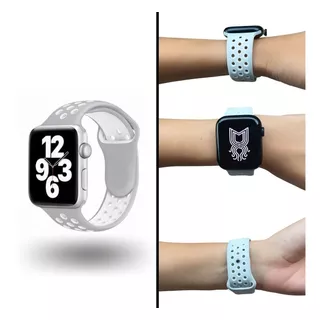 Correa Para Apple Watch De Silicón, Deportiva Y Cómoda