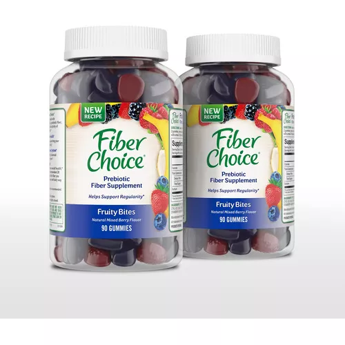 Buy Fiber Choice Fruity Bites Fiber Gummies, Helps Support