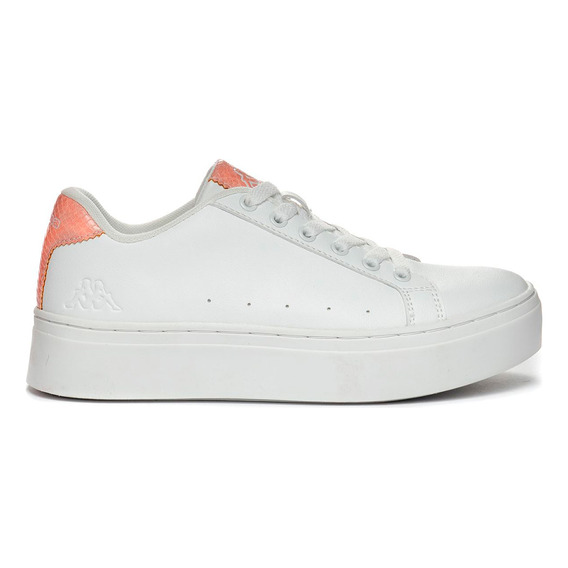 Zapatillas Kappa Logo Isabel White-pink Mujer