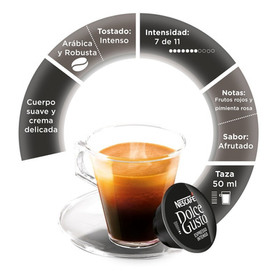 Café Nescafé® Dolce Gusto® Espresso Intenso X3 Cajas