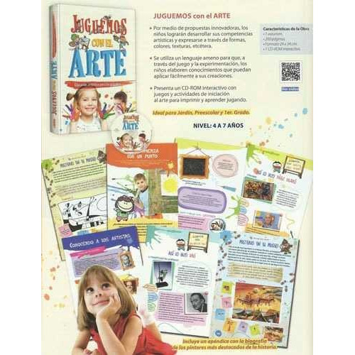 Libro Juguemos Con El Arte Educación Artística Para Niños