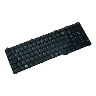 Teclado Para Notebook Toshiba Satellite L775-s7245 Cor Preto