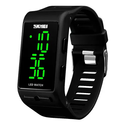 Reloj Unisex Skmei 1364 Sumergible Digital Alarma Led Watch Color