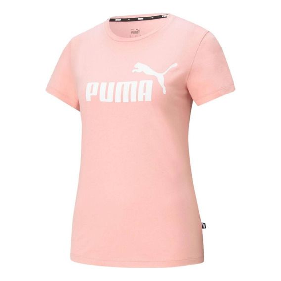 Polo Original Puma Ess Logo Tee Para Mujer