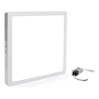 Kit 10 Plafon Sobrepor Quadrado Led 32w Painel Bivolt 30x30