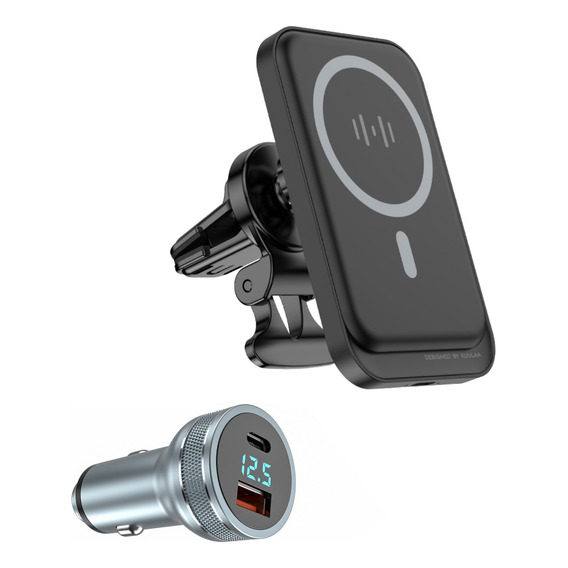 Cargador Auto 54w + Magsafe 15w Para iPhone 12 13 14 15