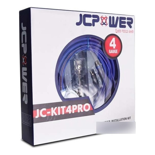 Kit De Instalacion Calibre 4 Jc Power Jc-kit4pro 5.18m / 17