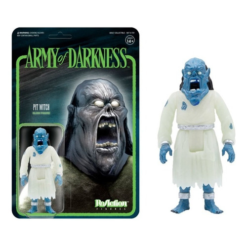 Pit Witch Glow Sdcc Army Of Darkness Reaction Super7