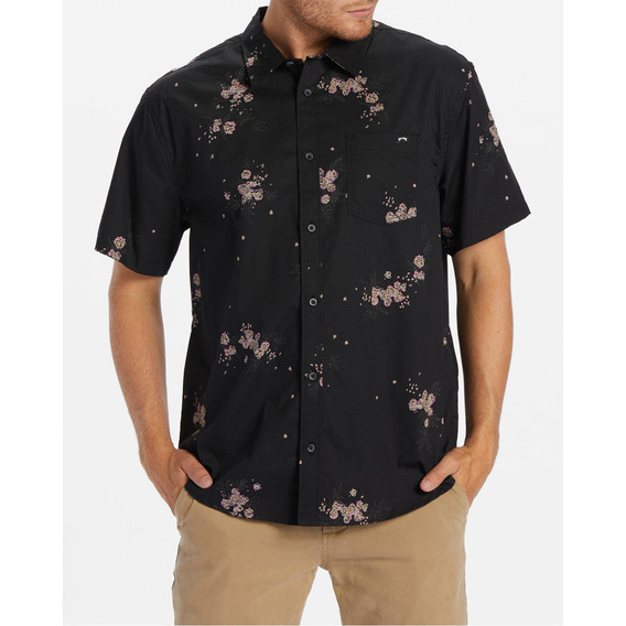 Camisa Billabong Sundays Mini Negro