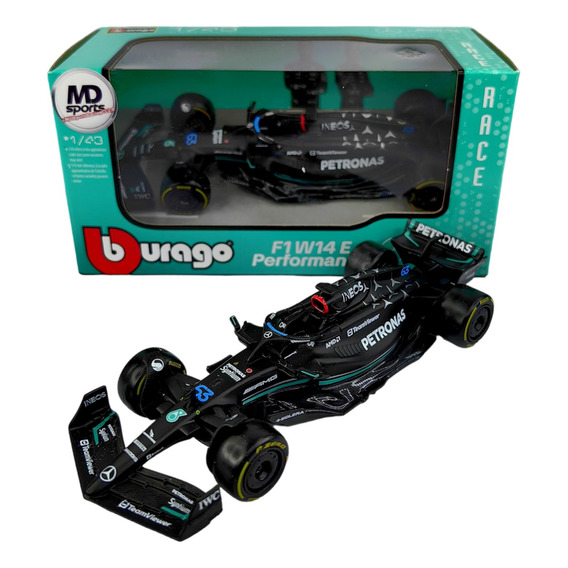 Auto Escala 1:43 Formula 1 Mercedes W14 2023 Hamilton Russel