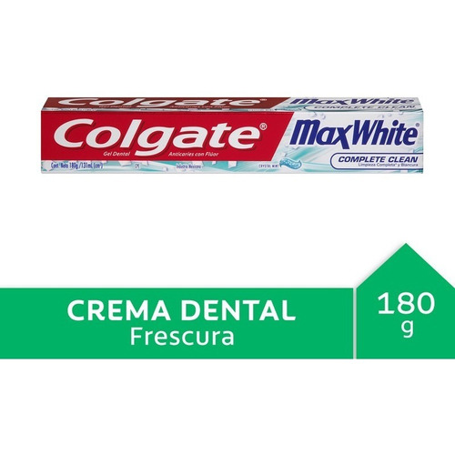 Pasta Dental Colgate Max White Complete Clean Tubo 180g