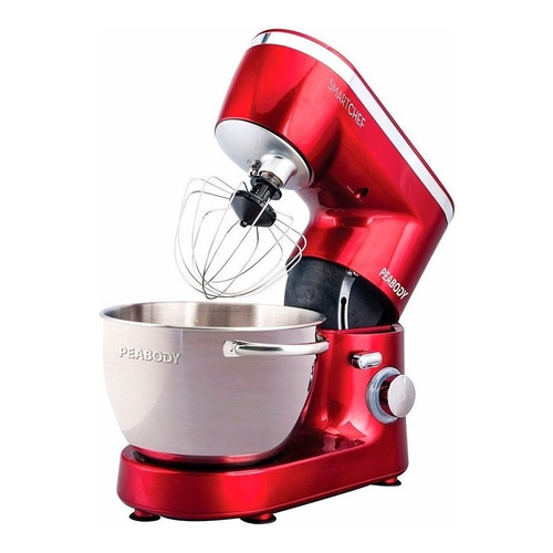 Batidora de pie Peabody Smartchef PE-BM75 roja 220 V