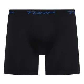 Cueca Boxer Em Microfibra Lisa Torp 7018 - Kit Com 5 Un.