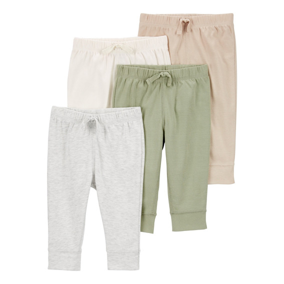 Paquete De 4 Pantalones De Bebé 1p559010 | Carters ®