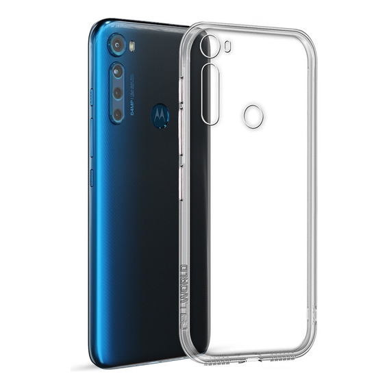 Funda Case Para Motorola One Fusion Tpu 100% Transparente