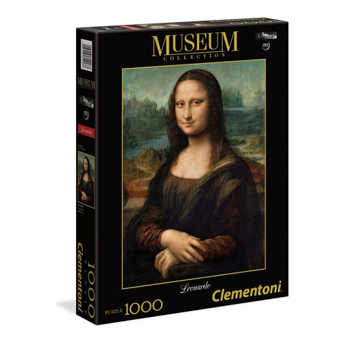 Rompecabezas Clementoni Mona Lisa Leonardo Da Vinci 1000 Pz