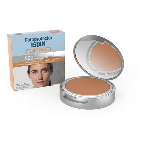 Isdin Fotoprotector Facial Compact Bronce Spf 50+, 10g