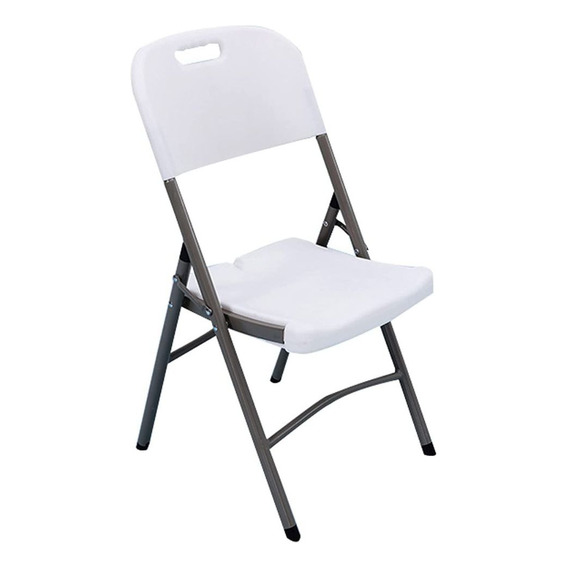 Silla Plegable De Plástico Pvc (ideal Para Jardín O Al Aire 