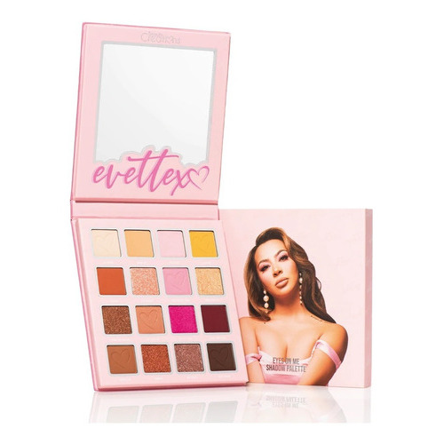 Beauty Creations X Evettexo Paleta De Sombras 16 Tonos