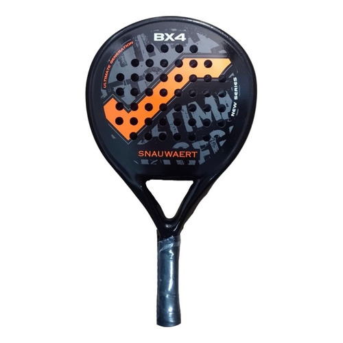 Paleta Padel Snauwaert Bx 4 - Local Olivos Color Negro/naranja