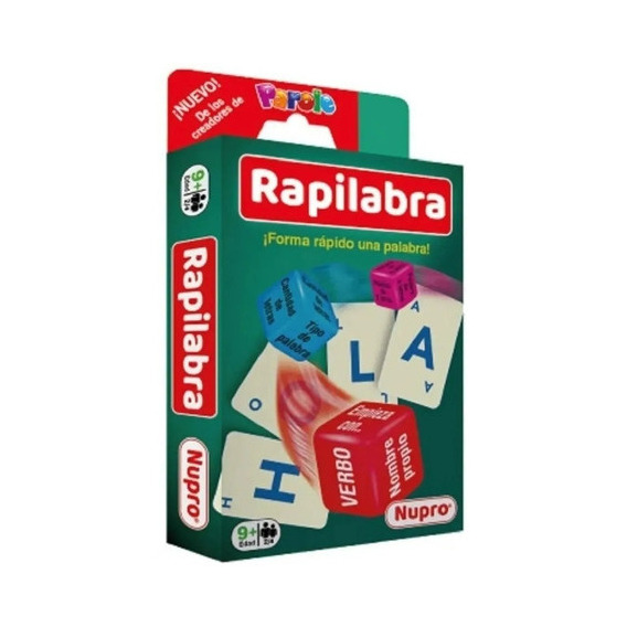 Rapilabra Juego De Cartas Nupro Froma Rapido Una Palabra