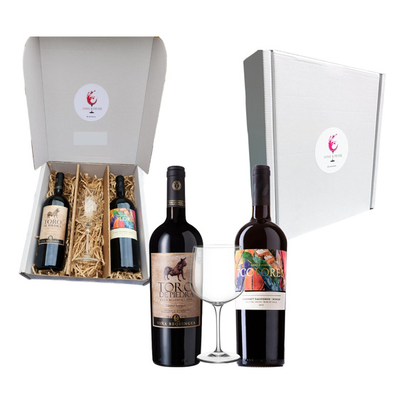 Vino Pack Regalo Torodepiedra&7colores Gr Cabernet Sauvignon