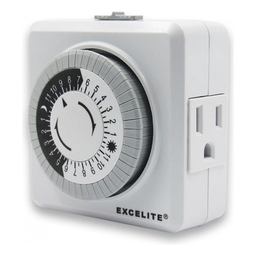 Programador Electrico Timer Reloj 110v 24h Temporizador