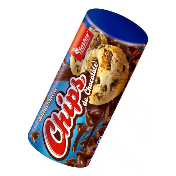 Oferta! Galletitas Dulces Tostex Chips De Chocolate 90g