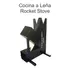 Cocina A Leña Rocket Stove + Obsequio!!!entrega Inmediata!!