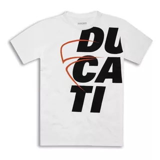 Camiseta Ducati Sketch 2.0 Branca
