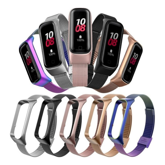 Correa Banda Pulso Metálico Para Samsung Galaxy Fit 2