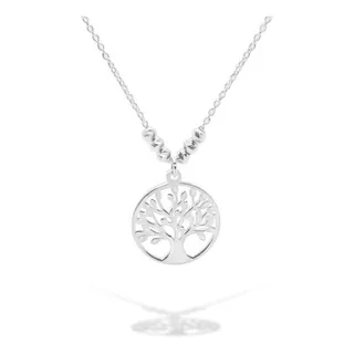 Collar Árbol De La Vida Dije Plata 925 Joya Mejor Calidad