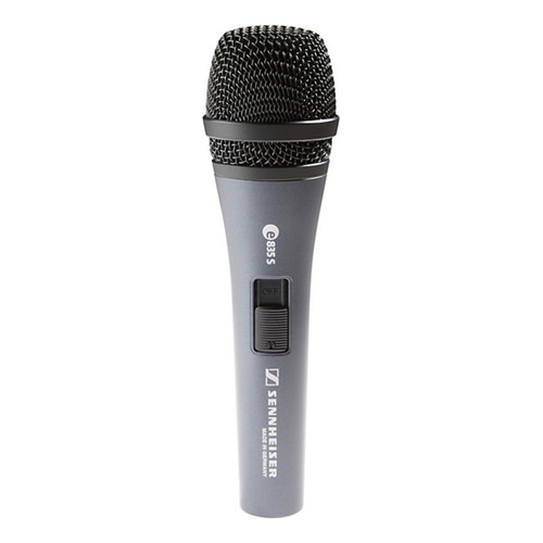 Micrófono Sennheiser Evolution E 835-S Dinámico Cardioide color gris