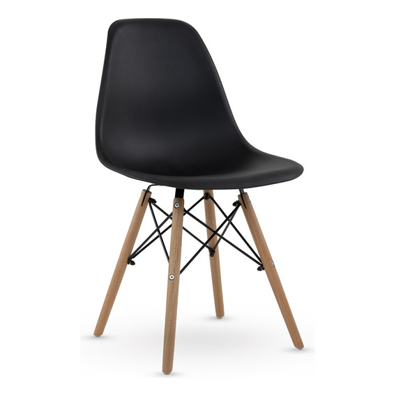 Silla Tipo Eames Para Comedor Negocio Modernas Minimalistas