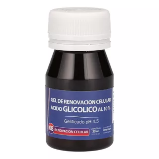 Acido Glicolico Al 10% Gelificado Renovacion Celular Peeling Tipo De Piel Todo Tipo De Piel