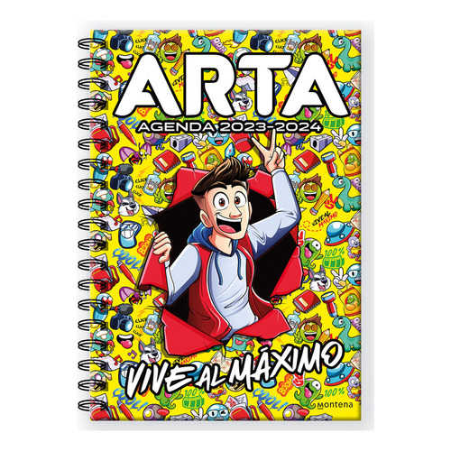 Arta Agenda 2023 2024 ( Libro Original ), De Arta Game, Arta Game. Editorial Montena En Español