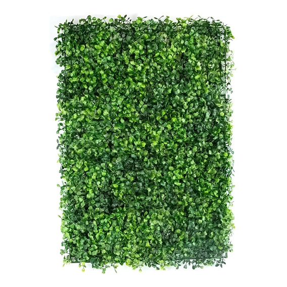 10 Piezas Muro Verde Follaje Artificial Sintentico 60x40 Cms