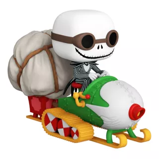 Pop! Funko Rides Disney Jack Esqueleto In Snowmobile #104 