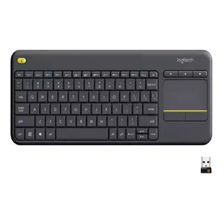 Teclado Inalambrico Logitech K400 Plus Con Touchpad Usb 