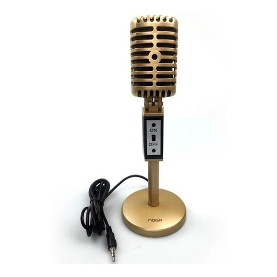 Microfono Multimedia Vintage Mini Plug Mic-2030