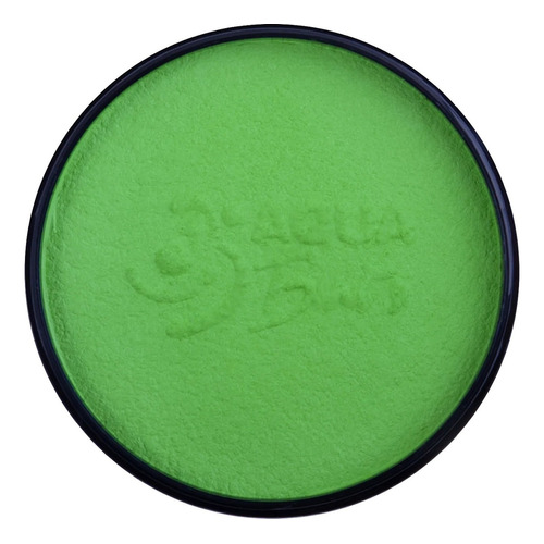 Maquillaje Profesional Mate 40gr Pinta Caritas Aqua Bonds Sombra Verde Limón