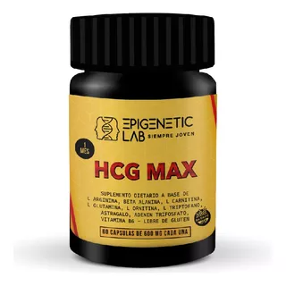 Activador Hormona Crecimiento X60 Cap 600 Mg  Epigeneticlab