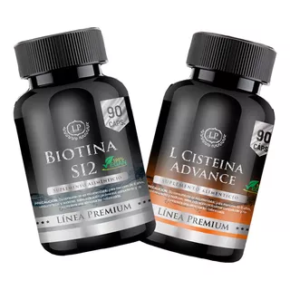 Biotina + L Cisteína - 3 Meses (pack Premium Anti Caída)