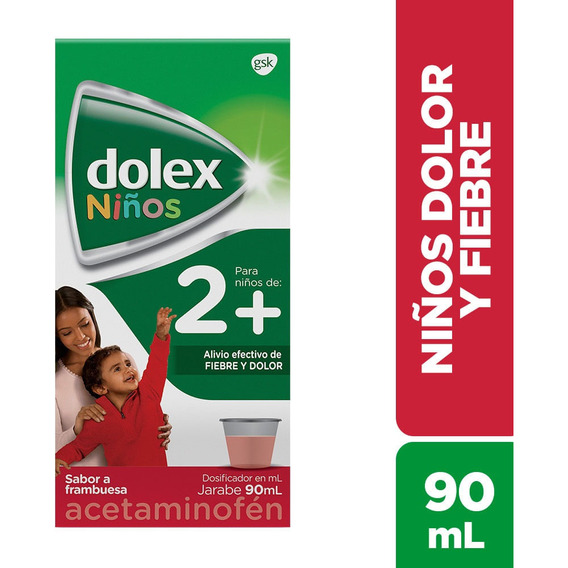 Dolex Niños 2+ Jarabe Frasco X 90ml