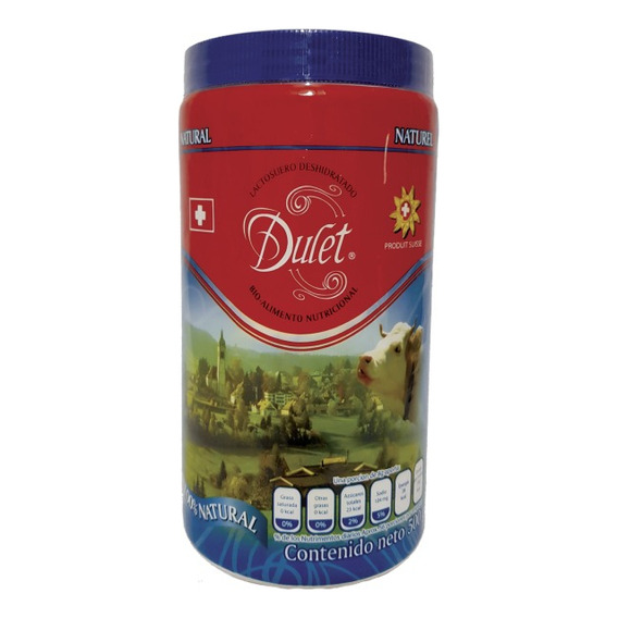 Dulet Lactosuero Suizo Sabor Natural 500g