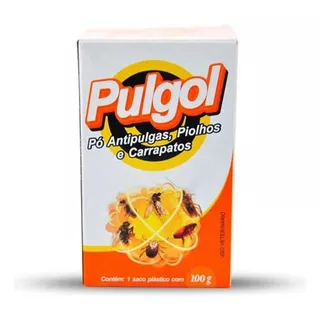 Pulgol Talco Antipulgas E Carrapatos 100g