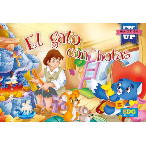 Libro El Gato Con Botas - Miniclásicos Pop Up - Edg