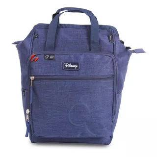 Baby Bag Mickey G Backpack Com Trocador Baby Go - 00577 Cor Azul