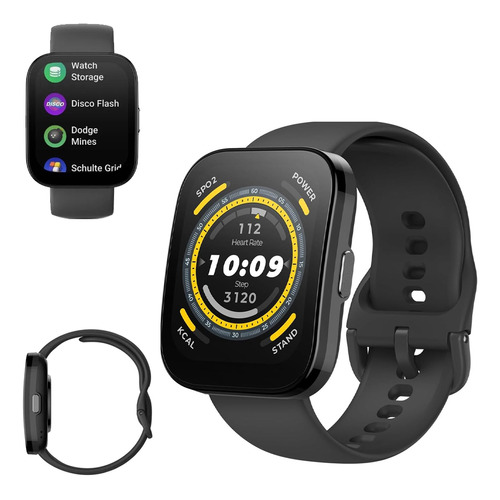 Reloj inteligente Amazfit Bip 5 A2215 negro con Alexa Gps